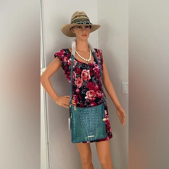 BRAHMIN..IRIDESCENT ESPLANADE CROSSBODY HANDBAG - Picture 4 of 15